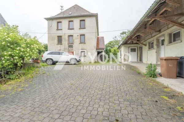 Immobilie in Rot am See - Historisches Anwesen mit denkmalgeschütztem Bauernhaus und vielseitigen Nebengebäuden - Bild 1
