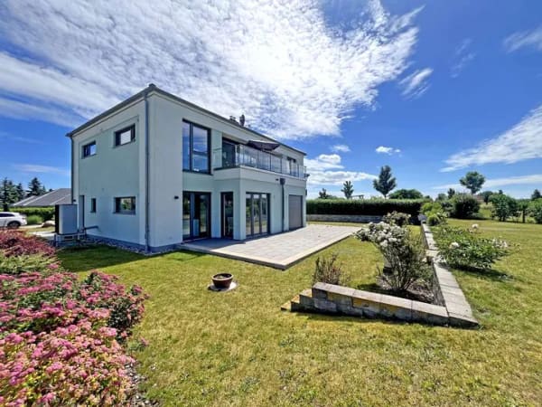 Immobilie in Benz - Exklusives Wohnen auf Usedom: Architektenhaus mit Einliegerwohnung, ruhige Randlage am Golfplatz ... - Bild 0