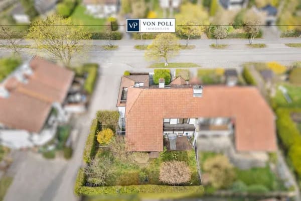 Immobilie in Gräfelfing - Großzügiges Raumwunder mit Loggia und Patio-Souterrain in begehrter Lage - Bild 0
