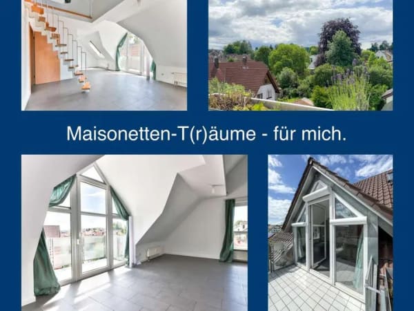 Immobilie in Rudersberg - SCHICKE MAISONETTE-WOHNUNG - Preiswert. Attraktiv. Qualitativ. - Bild 0