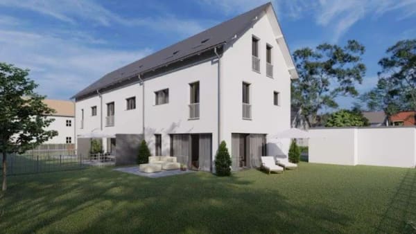 Immobilie in Miesbach - Miesbach BESTLAGE: gepl. RMH auf Südgrundstück ab € 519.000 (schlüsselfertig) - Bild 0