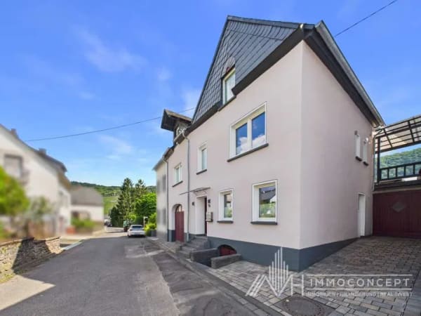 Immobilie in Traben-Trarbach - Einfamilienhaus in 56841 Wolf | ca. 177 m² Wohnfläche | 4ZK2B |saniert | Panoramablick - Bild 2
