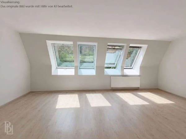 Immobilie in Borkwalde - Attraktives Investment - 4,7 % Rendite! Vermietete 2-Zimmer Dachgeschosswohnung in Borkwalde - Bild 4