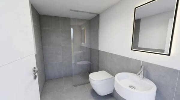 Immobilie in Zell - Modernes Wohnen im Neubau: 2-Zimmer-Wohnung im Untergeschoss mit Terrasse und eigener Zufahrt in Zell - Bild 2