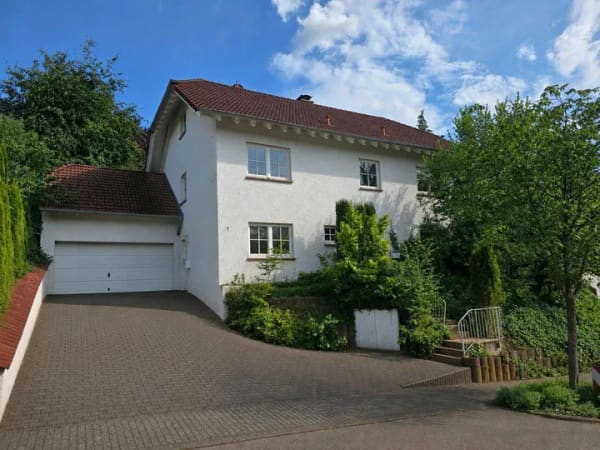 Immobilie in Konz - Architektenhaus mit Einliegerwohnung, Kamin, Galerie, Doppelgarage und Garten - Bild 0
