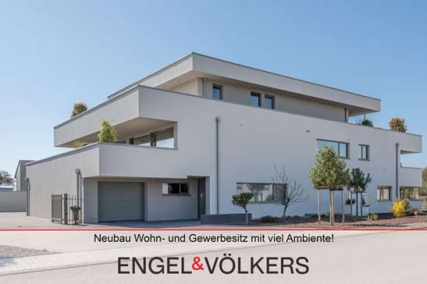 Immobilie in Kirrweiler - Repräsentativ & Großzügig: Neubau Wohn- und Gewerbesitz mit viel Ambiente! - Bild 0