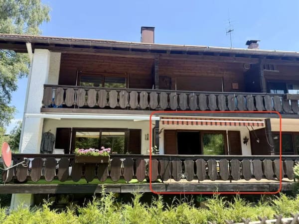 Immobilie in Murnau am Staffelsee - Lage Lage Lage - 1-Zimmer-Apartment in direkter Seenähe von Seehausen mit TG-Stellplatz! - Bild 2