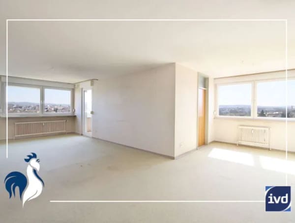 Immobilie in Backnang - Aussicht trifft Wohngefühl! Helle 3,5-Zi.-Wohnung mit 2 Balkonen und EBK in Backnang - Bild 0