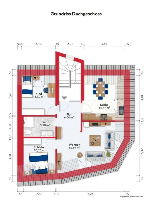 Immobilie in Orenhofen - Gepflegtes Mehrfamilienhaus mit vier vermieteten Wohneinheiten - Bild 2