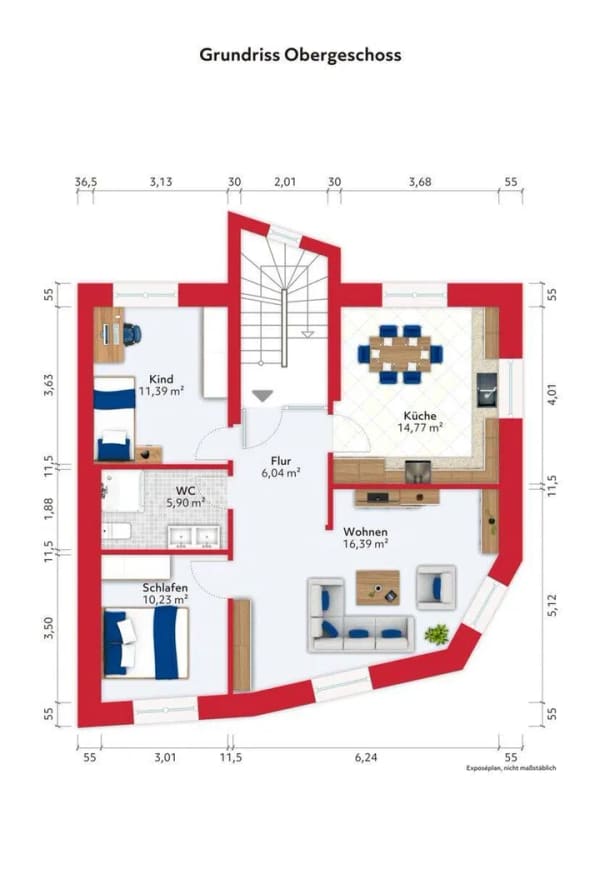 Immobilie in Orenhofen - Gepflegtes Mehrfamilienhaus mit vier vermieteten Wohneinheiten - Bild 3