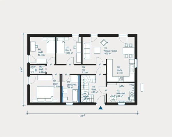 Immobilie in Klingenmünster - Individuell geplantes Mehrfamilienhaus in Klingenmünster - Flexibilität und Nachhaltigkeit für Ihr neues Zuhause - Bild 1