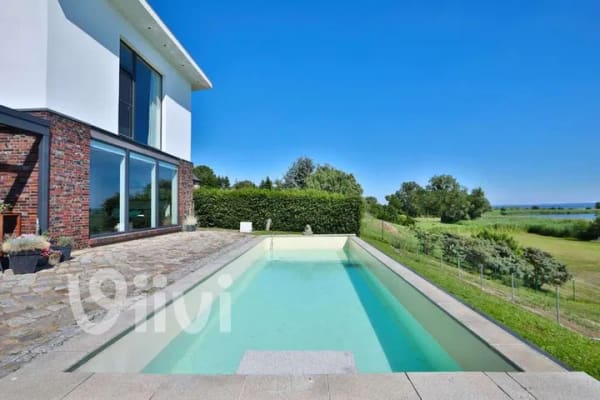 Immobilie in Stolpe auf Usedom - Architektenhaus auf Usedom in Traumlage: 157 m², Pool, Wasserlage, großes Grundstück, Bootsanleger - Bild 2