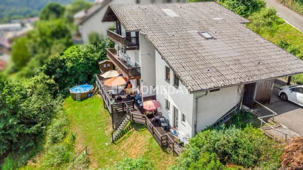 Immobilie in Cölbe - Toller Fernblick inklusive: Drei Wohnungen in charmanter Hanglage von Cölbe - Bild 2