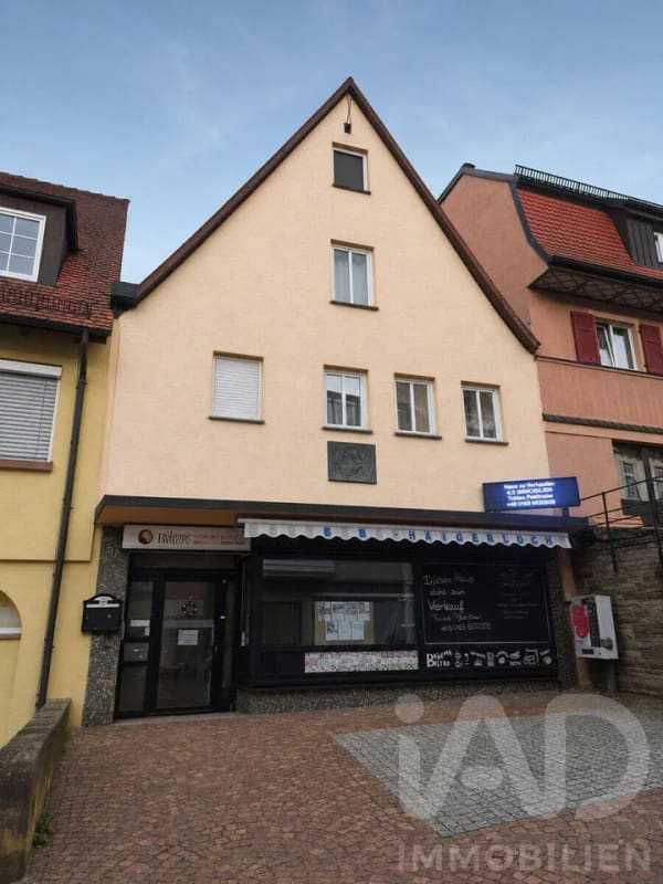 Immobilie in Haigerloch - Historisches Wohn- und Geschäftshaus in der Altstadt  von Haigerloch voll ausgestattete Gaststätte, sanierte Wohnungen & Garten - Bild 0