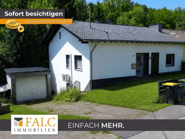 Immobilie in Much - Ruhig gelegene Doppelhaushälfte mit viel Platz und Naturteich - Bild 0