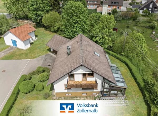 Immobilie in Nusplingen - Zweifamilienhaus mit Wintergarten in Nusplingen - Bild 0