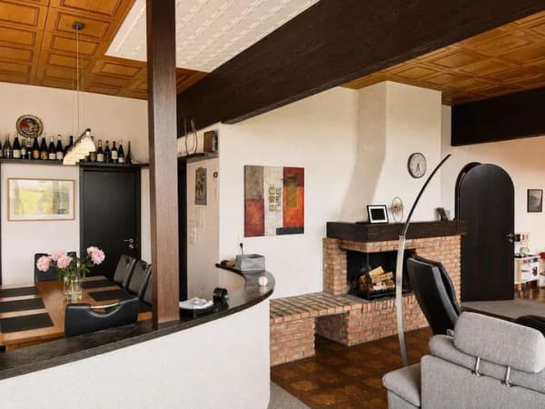Immobilie in Oberstreu - Architektenhaus mit Panorama-Ausblick, Einliegerwohnung & 1.582 m² Grundstück - provisionsfrei! - Bild 1