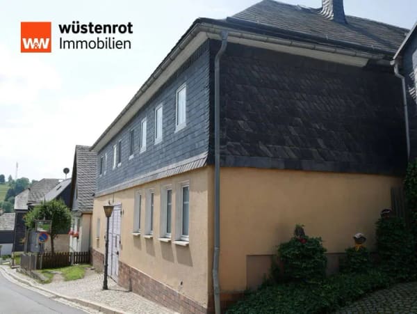 Immobilie in Wurzbach - Historischer Drei-Seiten-Hof mit vier Wohneinheiten - umfassend saniert - Bild 1