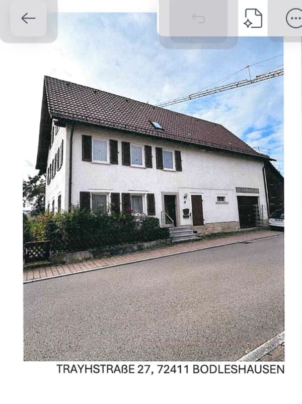 Immobilie in Bodelshausen - Einfamilienhaus mit Ausbaupotenzial - Bild 0