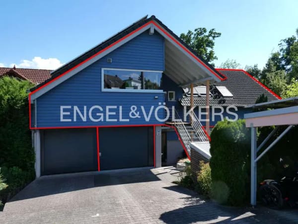 Immobilie in Kirchentellinsfurt - Luxuriöse Dachetage mit EBK, Balkon, Garage und Carport • Hochwertige Materialien in exklusivem W... - Bild 3