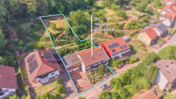 Immobilie in Gossersweiler-Stein - Wohnidylle mit sonniger Terrasse und liebevoll angelegtem Garten in ruhiger Waldrandlage - Bild 1