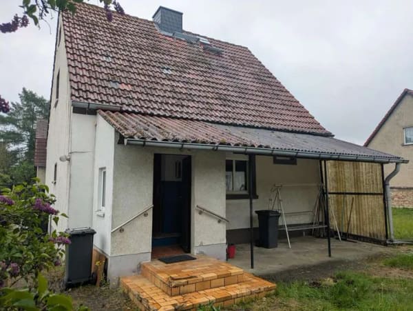 Immobilie in Löwenberger Land - Aus Alt mach Neu – Kleines Einfamilienhaus mit großem Grundstück - Bild 1