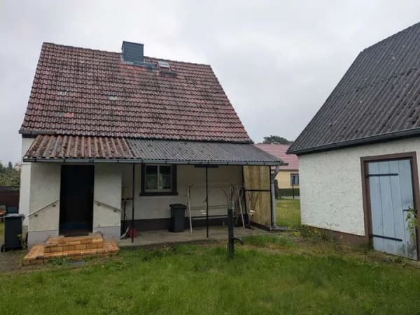 Immobilie in Löwenberger Land - Aus Alt mach Neu – Kleines Einfamilienhaus mit großem Grundstück - Bild 3