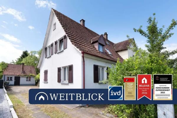Immobilie in Sachsenheim - WEITBLICK: Aus Alt mach Neu – Doppelhaushälfte mit viel Potenzial! - Bild 0