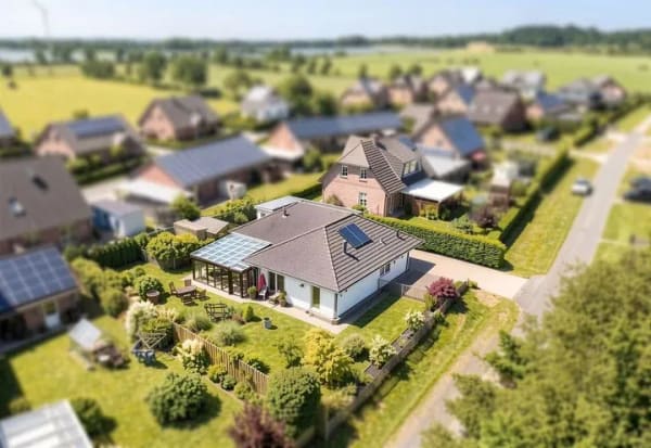 Immobilie in Stedesand - Modern-Innovativ–Stilvoll. Gepflegter Bungalow mit großem Wintergarten. Ein Zuhause zum Wohlfühlen. - Bild 3