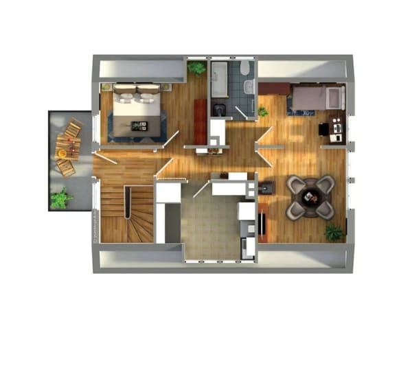 Immobilie in Homberg - Gepflegtes Ein- bis Zweifamilienhaus mit Wintergarten, Doppelgarage und Sauna -KEINE KÄUFERPROVISION- - Bild 2