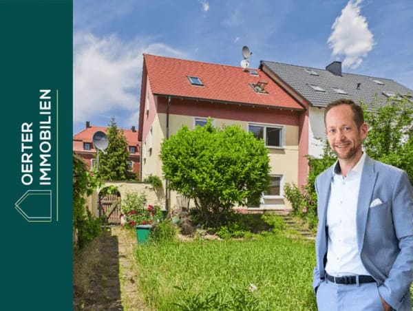 Immobilie in Oberasbach - Zweifamilienhaus mit schönem Grundstück in Oberasbach - Bild 0
