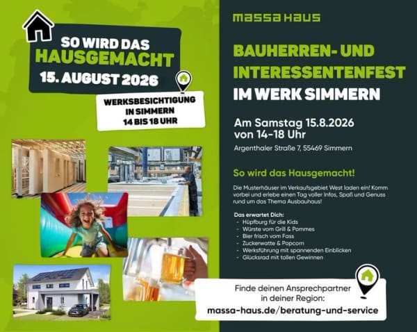 Immobilie in Hambuch - So wird das Haus gemacht! Interessentenfest am 15.08. in Simmern - Bild 0