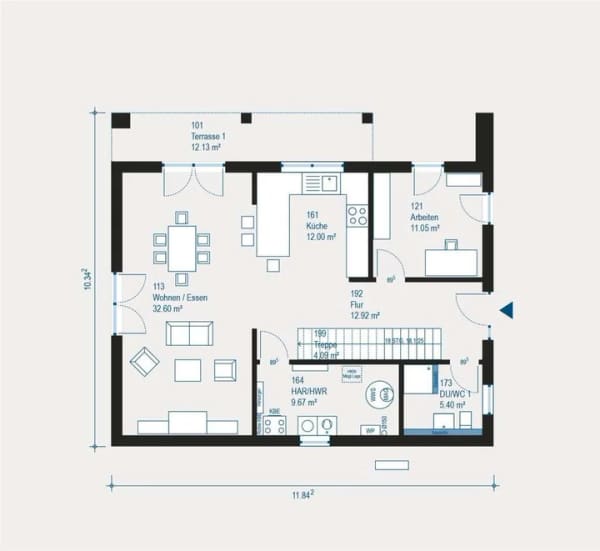 Immobilie in Kappelrodeck - Exklusives Wohnen in der City Villa - viel Platz und maximale Freiheit. - Bild 3