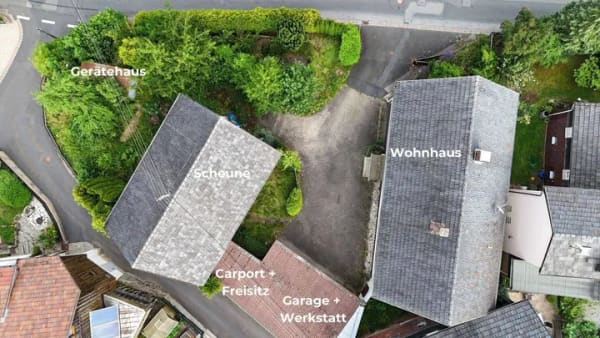 Immobilie in Stockheim - Projekt Traumhaus: Historisches Zweifamilienhaus mit gigantischem Potenzial in 96342 Stockheim-Burggrub! - Bild 3