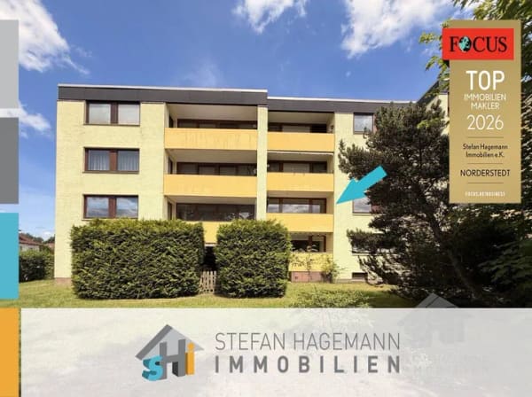 Immobilie in Henstedt-Ulzburg - Eigentumswohnung in Henstedt-Ulzburg PERFEKTE RAUMAUFTEILUNG FÜR MAXIMALE PRIVATSPHÄRE - Bild 0