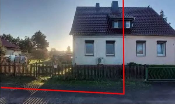 Immobilie in Jessen (Elster) - sanierungsbedürftige Doppelhaushälfte in Klöden; Mindestgebot 57.000 €; Einzelheiten siehe Exposee! - Bild 0