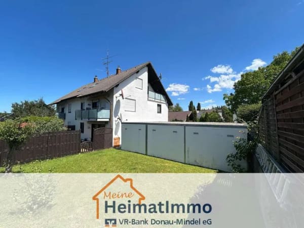 Immobilie in Günzburg - Ruhe trifft auf Gemütlichkeit - 3-Zimmer-Wohnung in Reisensburg  - Bild 0