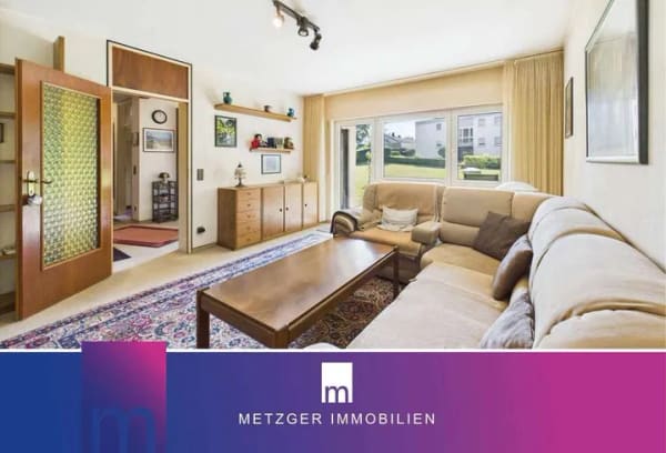 Immobilie in Ostfildern - Bezugsfreie 3-4 Zimmer-Erdgeschosswohnung mit Süd-West-Terrasse in attraktiver Lage - Bild 0