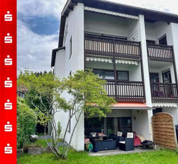 Immobilie in Bad Tölz - Raumwunder - 3-Zimmer-Maisonette-Wohnung mit großem Garten - Bild 0
