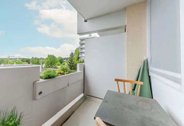 Immobilie in Freising - Weitblick! Gut geschnittene 2-Zimmer-Eigentumswohnung mit Süd-West-Balkon und bester Infrastruktur - Bild 3