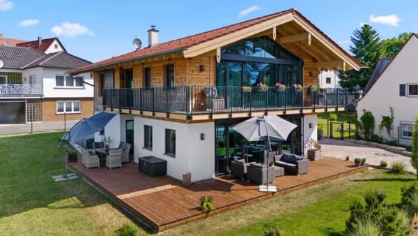 Immobilie in Schönbrunn i.Steigerwald - Baujahr 2022! Energieeffizientes Anwesen im Allgäu-Stil mit traumhaftem Grundstück - Bild 3