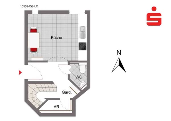 Immobilie in Abensberg - Charmantes Raumwunder  -  2-Zimmer-Maisonette-Wohnung in Abensberg-Offenstetten - Bild 1