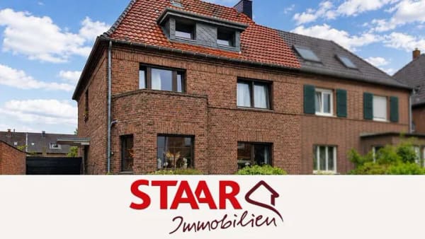 Immobilie in Kleve - Große Doppelhaushälfte mit mediterraner Gartenoase in der Klever Oberstadt - Bild 0