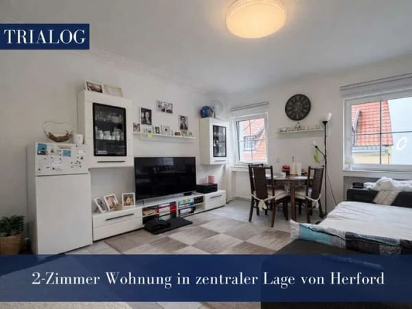 Immobilie in Herford - 2-Zimmer Wohnung in zentraler Lage von Herford - Bild 0