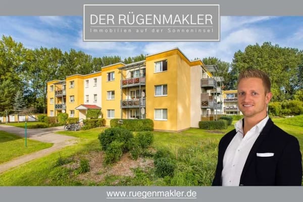 Immobilie in Glowe - Kapitalanlage - vermietete 2-Zimmer-Erdgeschosswohnung mit Terrasse und Garage im Ostseebad Glowe - Bild 0