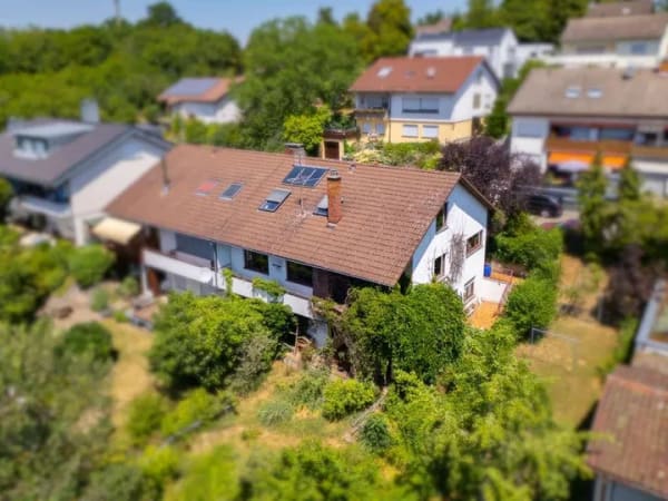 Immobilie in Eisingen - Wohnen mit Weitblick – Doppelhaushälfte mit Einliegerwohnung in traumhafter Hanglage - Bild 4