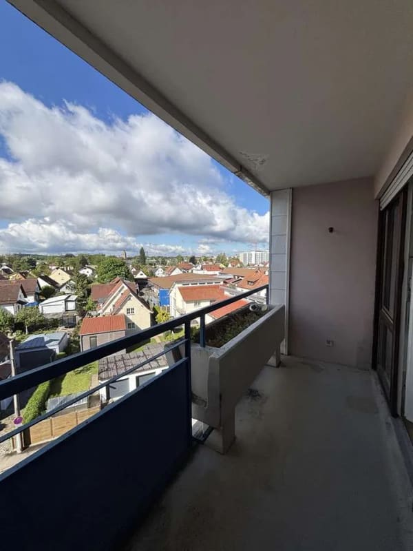 Immobilie in Memmingen - Sonnige Wohnung mit Blick über Memmingen - Bild 1