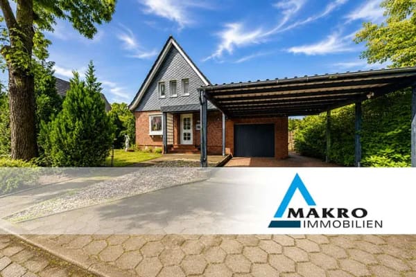 Immobilie in Kölln-Reisiek - 3D VIRTUAL TOUR - Rotklinker Einfamilienhaus mit großem Garten in Kölln-Reisiek - Bild 0