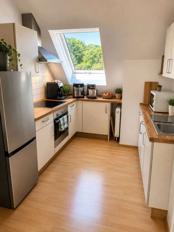 Immobilie in Uhingen - von privat, freie - 2 ZKB Dachgeschosswohnung mit Balkon & TG ca. 5 % Rendite in 73066 Uhingen - Bild 2