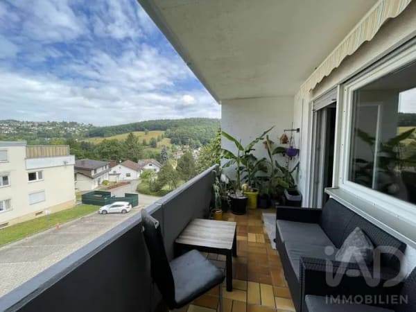 Immobilie in Wilhelmsfeld - Wohnen mit Traumblick ins Grüne – Ruhige 3-Zimmer-Wohnung mit Balkon in Wilhelmsfeld - Bild 1